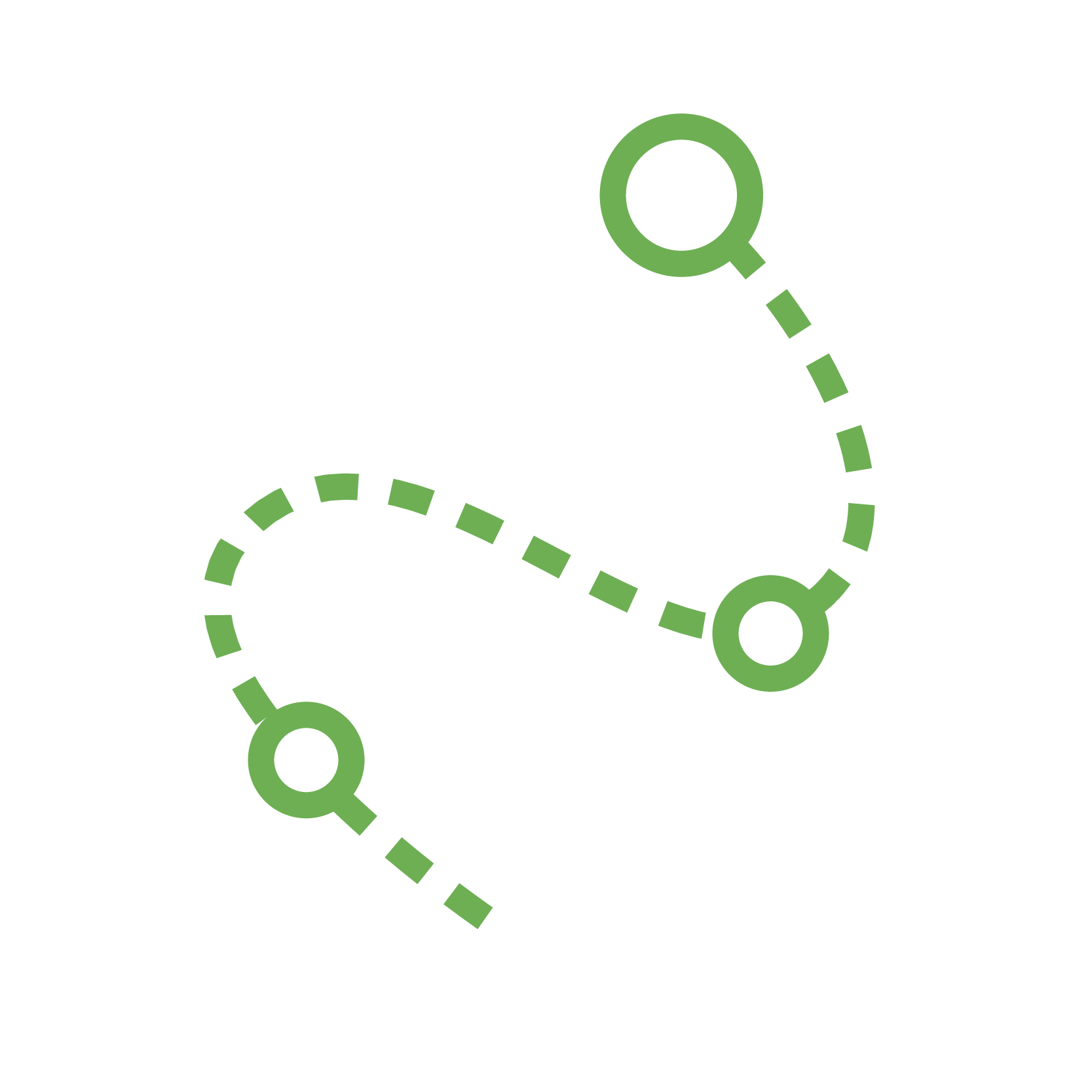 clipart of a trail